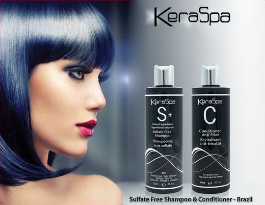 KeraSpa sulfate-free shampoo, safe shampoo, maintaining shampoo