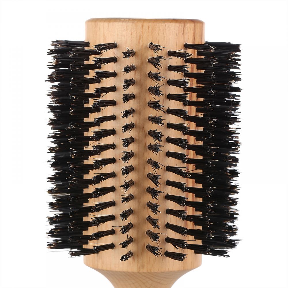 Premex 3050-2 Blowout Round Hair Brush, Beige/Black