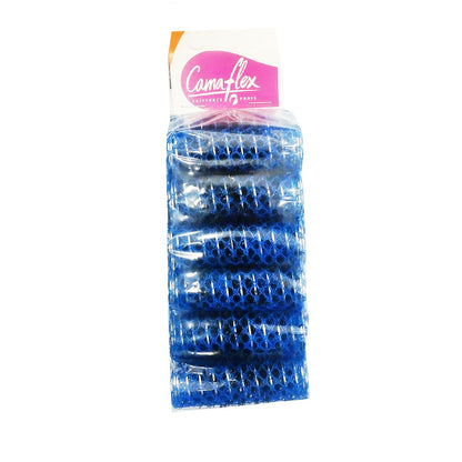 Camaflex Hair rollers/Hair curler blue -12 pc