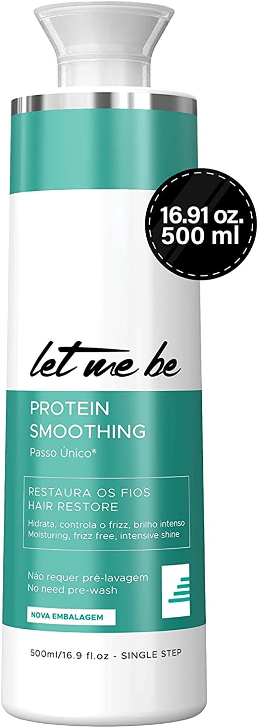 ProSalon Let Me Be Progressive Hair Protein Smoothing Treatment 500ml and Let me Be Biorestore mask 500g - Brazil