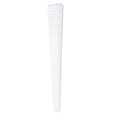 Small thin Hair Comb, White