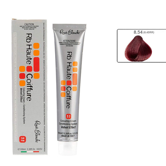 Hair dye, hair color 8.45 RR(8.54) Dark Copper Red Blond, 100 ml- Italy