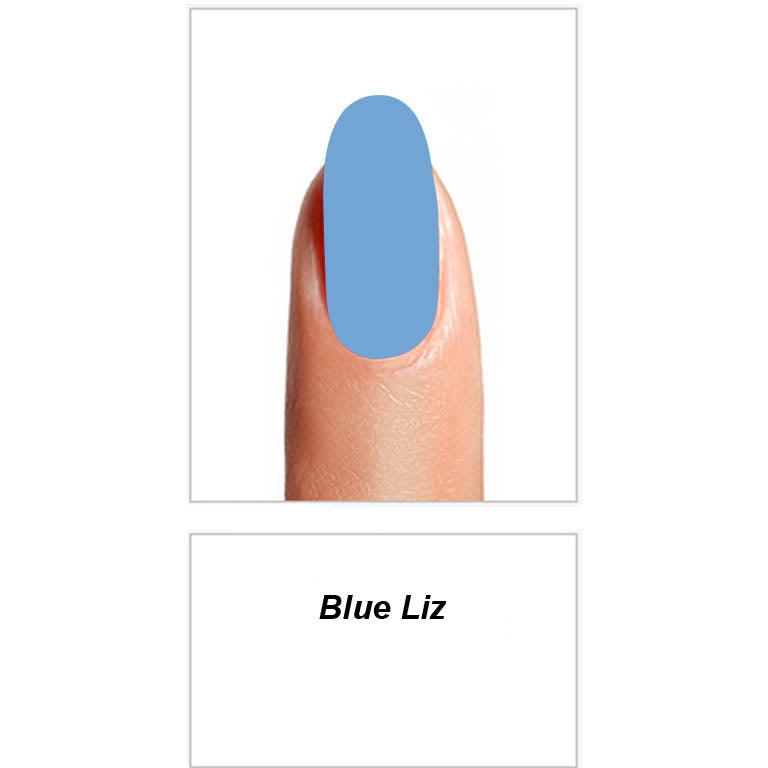 Crisnail Blue Liz Nail Polish, 14ml