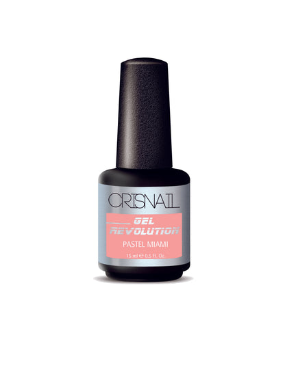 Crisnail Gel Revolution Gel Polish, Pastel Miami Gel Nail Polish-15ml