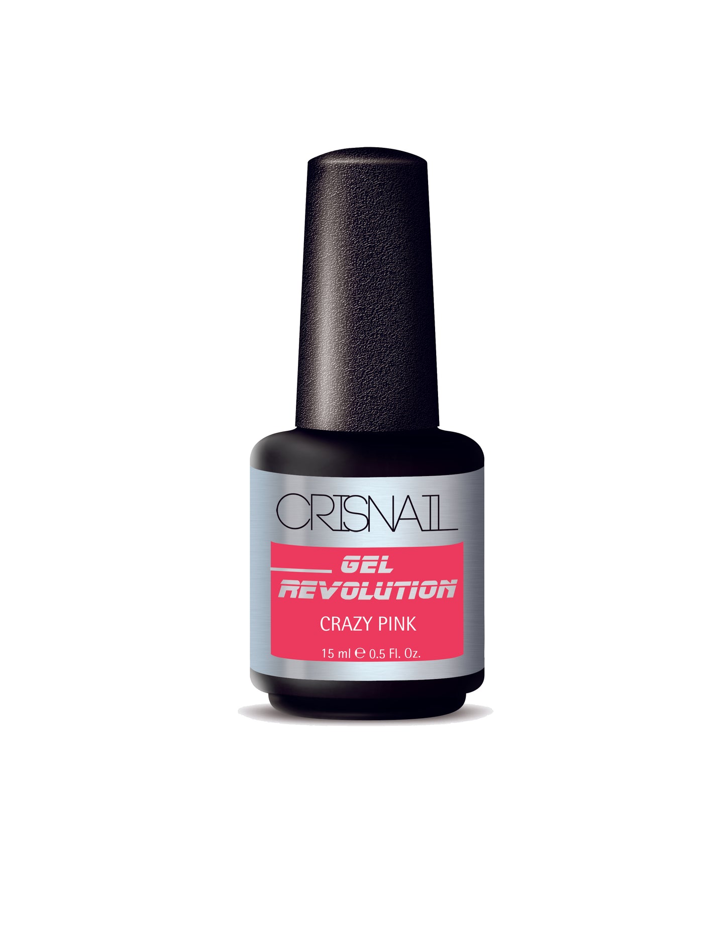 Crisnail Gel Revolution Gel Polish, Crazy Pink Gel Nail Polish-15ml