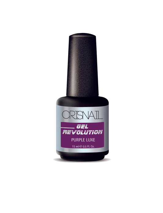 Crisnail Gel Revolution Gel Polish, Purple De Nuit Gel Nail Polish-15ml