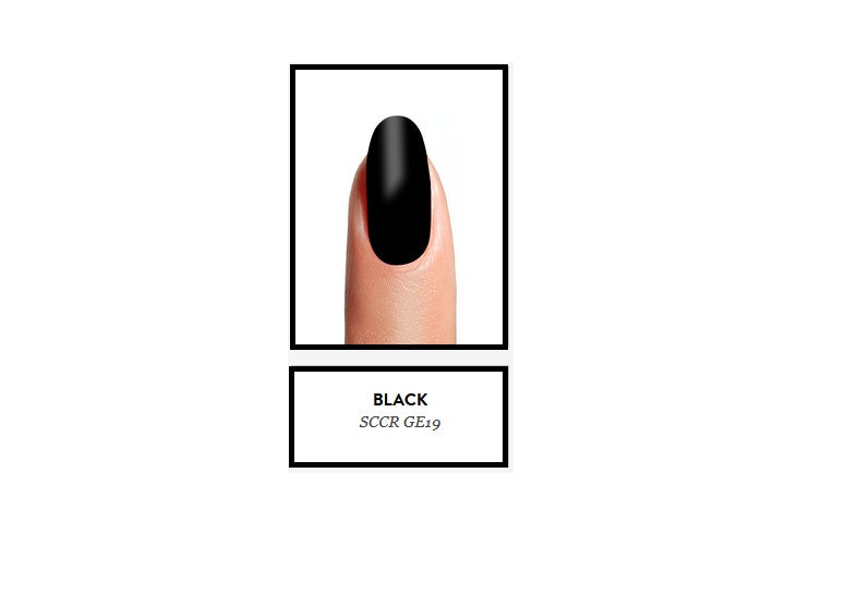 Crisnail Gel Revolution Gel Polish, Black Gel Nail Polish-15ml