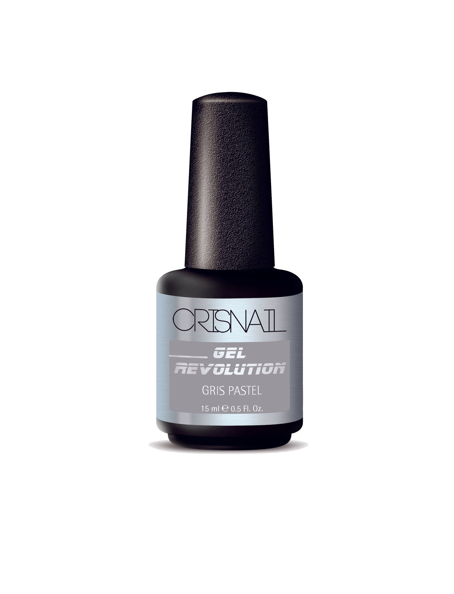 Crisnail Gel Revolution Gel Polish, Gris Pastel Gel Nail Polish-15ml