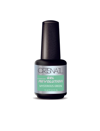 Crisnail Gel Revolution Gel Polish, Mysterious Green Gel Nail Polish-15ml