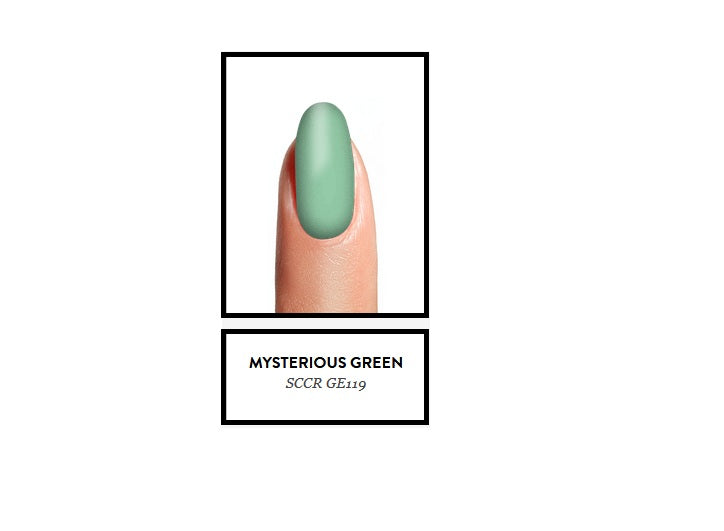 Crisnail Gel Revolution Gel Polish, Mysterious Green Gel Nail Polish-15ml