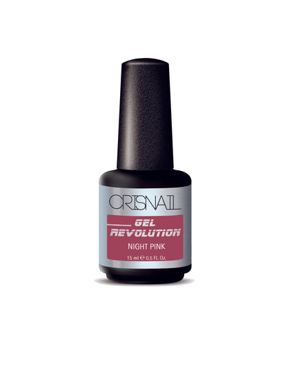 Crisnail Gel Revolution Gel Polish, Night Pink Gel Nail Polish-15ml