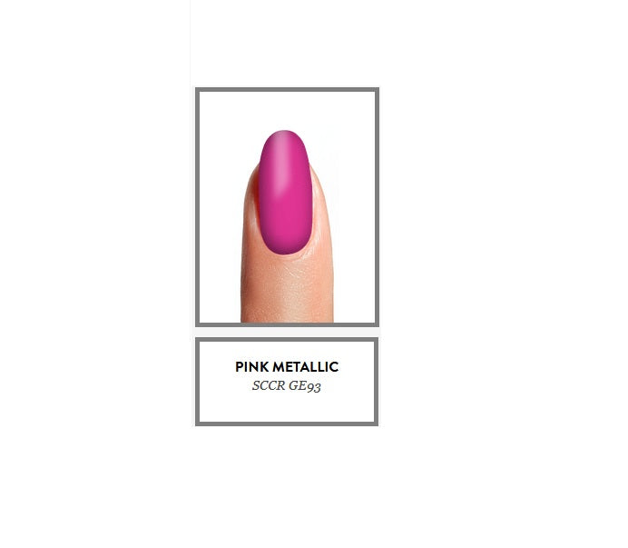 Crisnail Gel Revolution Gel Polish, Pink metallic Gel Nail Polish-15ml