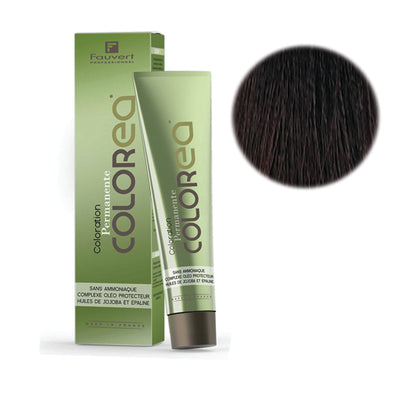 Fauvert Professionnel Colorea Ammonia Free Hair Color, Hair dye - 5/21 Ash Violet light Brown, 100 ml- France