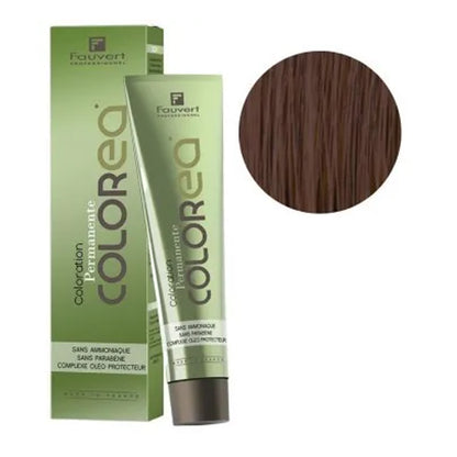 Fauvert Professionnel Colorea Ammonia Free Hair Color, Hair dye - 5/35 Mahogany Golden Light Brown, 100 ml- France