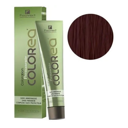 Fauvert Professionnel Colorea Ammonia Free Hair Color, Hair dye - 5/5 Mahogany Light Brown, 100 ml- France