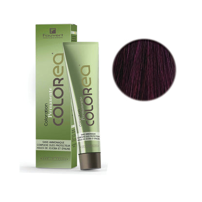 Fauvert Professionnel Colorea Ammonia Free Hair Color, Hair dye -7/222 Ultra Intense Purple, 100 ml- France