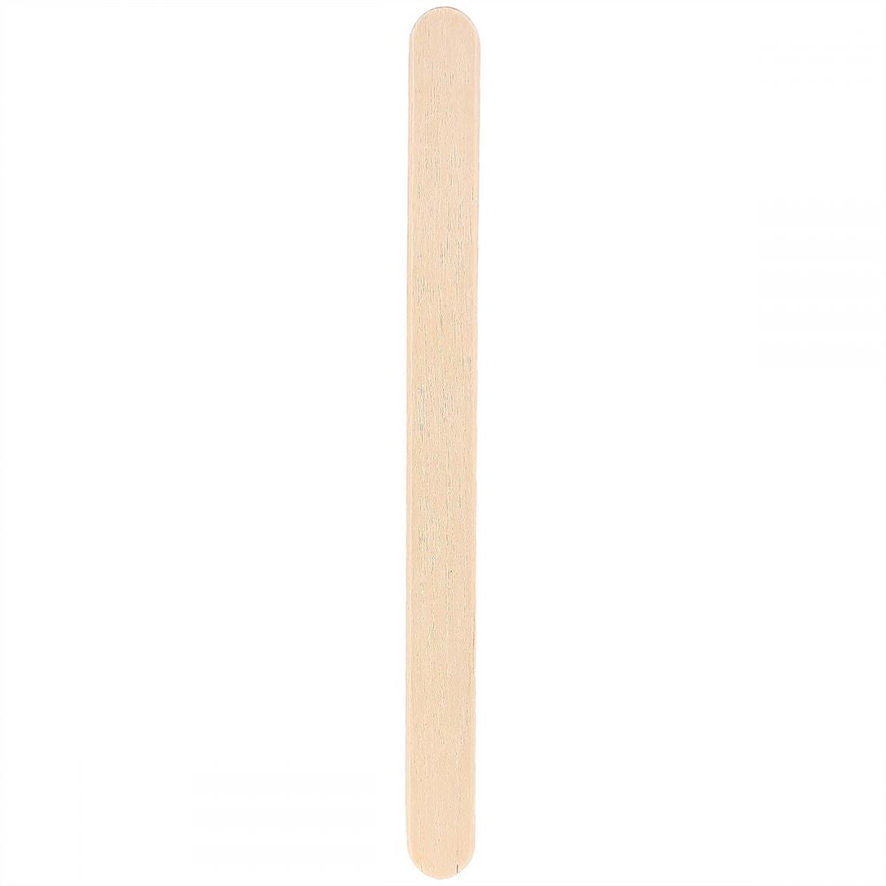 Corona Facial Spatulas wax Applicator -waxing wooden stick spatula small-Beige-100pcs