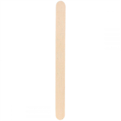 Corona Facial Spatulas wax Applicator -waxing wooden stick spatula small-Beige-100pcs