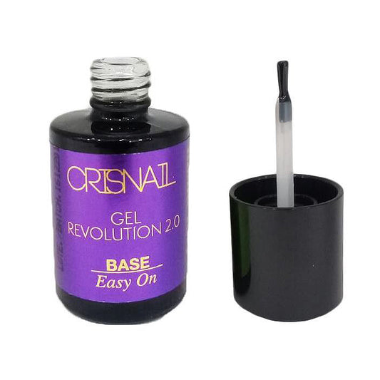 Crisnail Gel Revolution Base coat for Gel polish, BASE 2.0 Easy on, 15ml