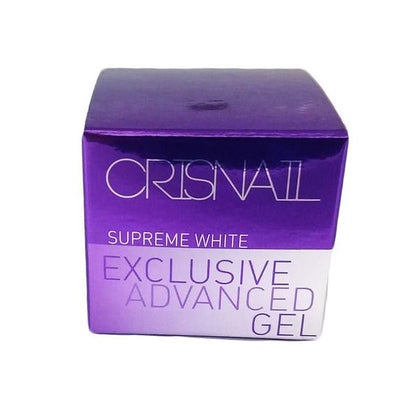 Crisnail SUPREME WHITE, Exclusive Advanced Nail Gel, French Manicure 15ml