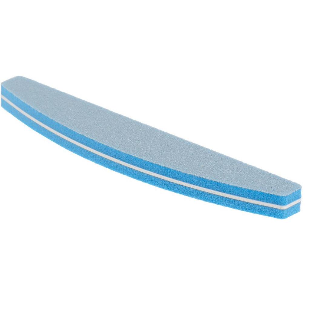 Crisnail Half Moon Sponge Nail File, Blue