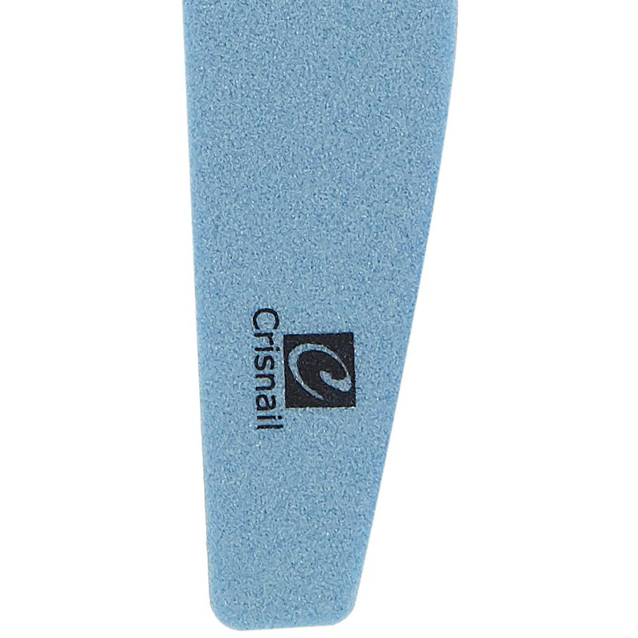 Crisnail Half Moon Sponge Nail File, Blue