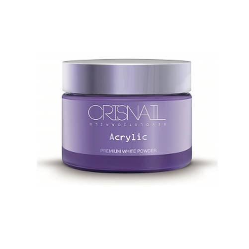 Crisnail PREMIUM ULTRA WHITE POWDER, Acrylic powder white 35gm