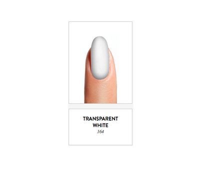 Crisnail Transparent White Nail Polish, 14ml