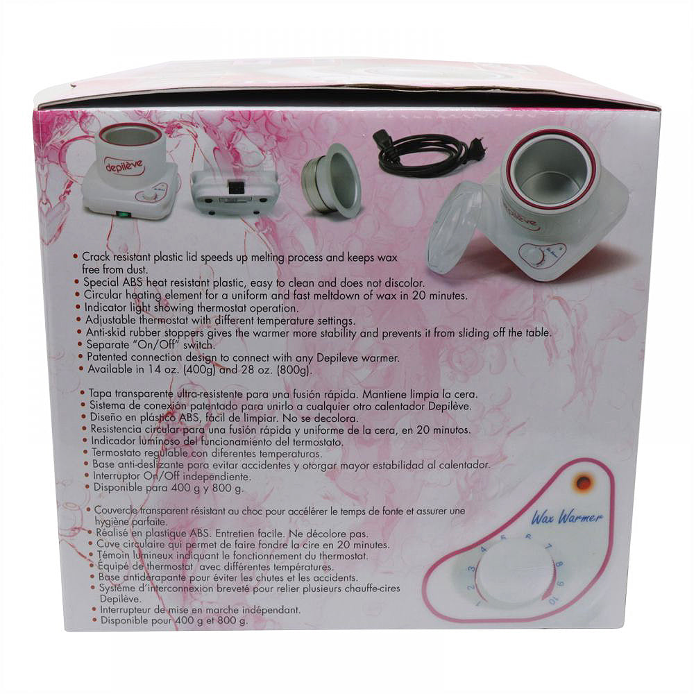 Depileve Wax Warmer Kit- 800 Gm, Hair removal wax Machine