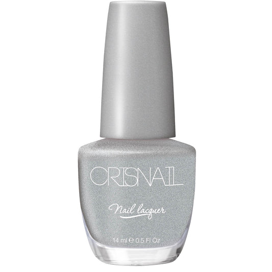 Crisnail Diamond Silver Nail Polish, 14ml