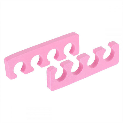 Disposable Toe Separators, Soft Two Tone Toe Spacers, Pink- 50pairs