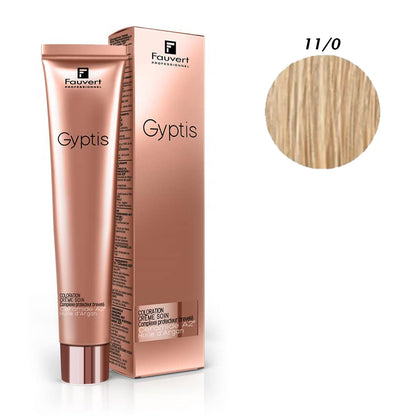 Fauvert Professionnel Gyptis Hair Color, Hair dye - 11/0 Super Light Blonde, 100 ml- France