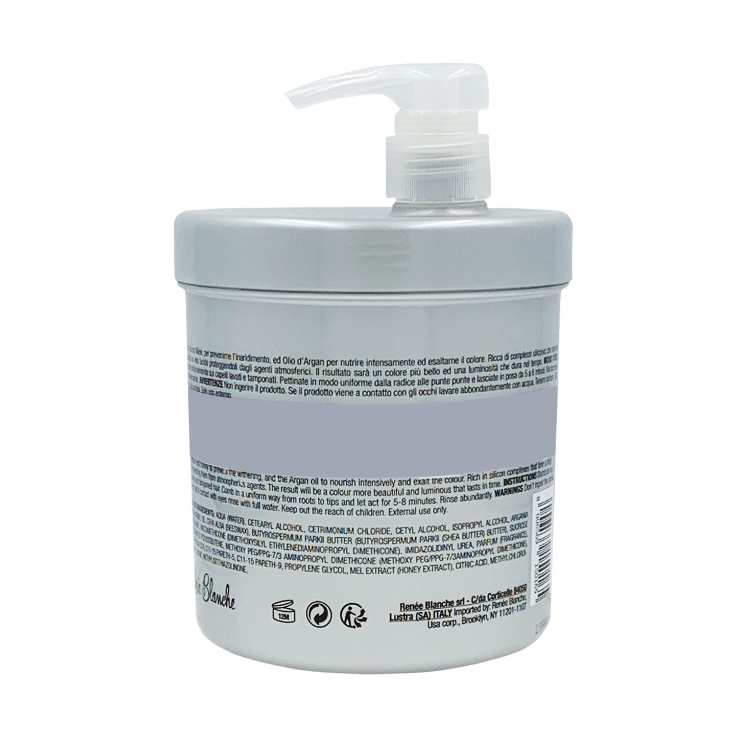 Reviving Mask for Colored Hair - Renee Blanche, Italy - 1000ml