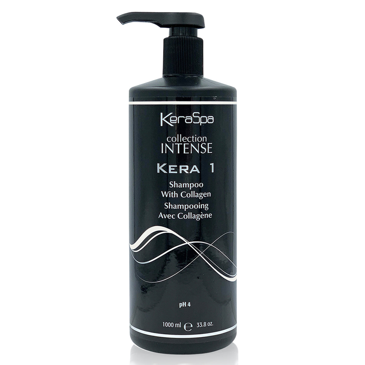 Keraspa Brazil Keratin Smoothing Treatment Deep cleansing shampoo kera 1, 1000 ml