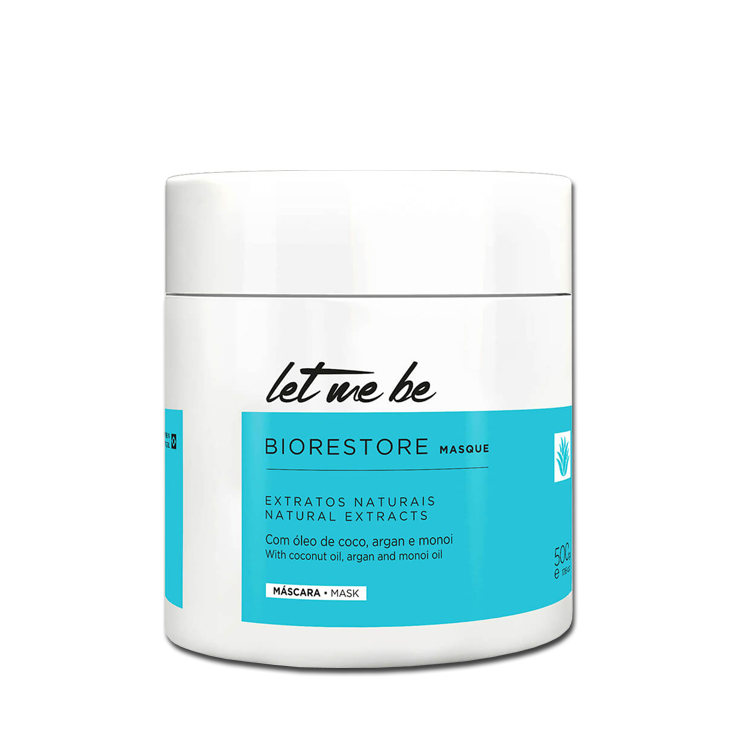 ProSalon Let Me Be Progressive Hair Protein Smoothing Treatment 500ml and Let me Be Biorestore mask 500g - Brazil