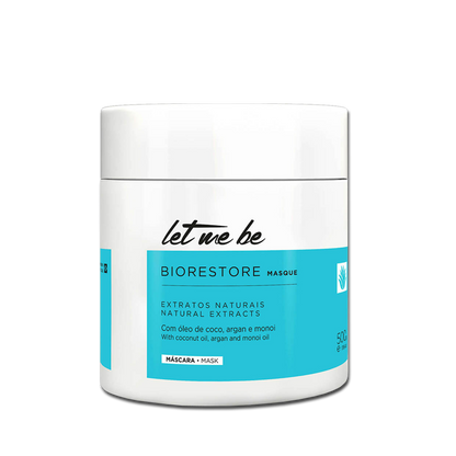 ProSalon Let Me Be Progressive Hair Protein Smoothing Treatment 500ml and Let me Be Biorestore mask 500g - Brazil