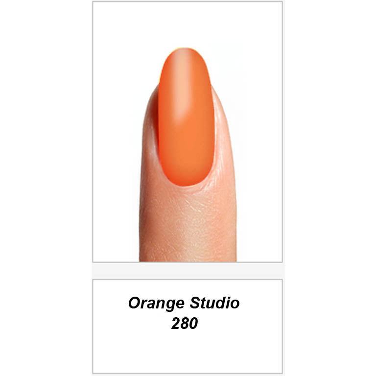 Crisnail Orange Studio Nail Polish, 14ml