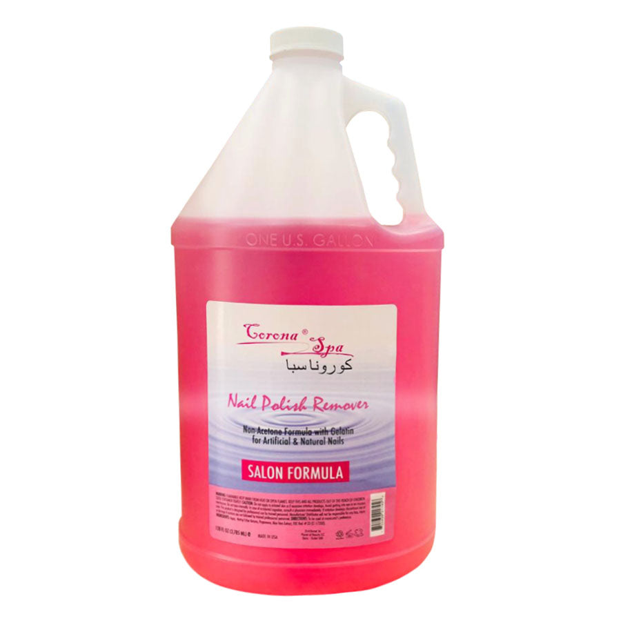 Corona Non-Acetone Nail Polish Remover Pink, 3.75ltr