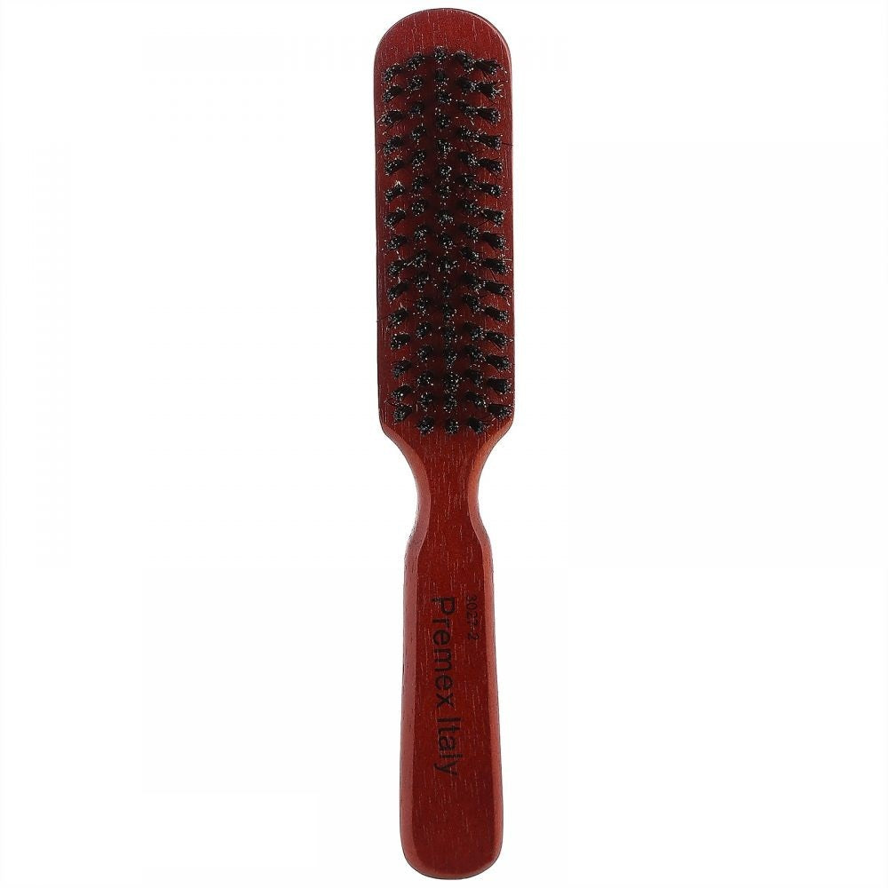 Premex 3027 Wood Hair Brush, Brown/Black