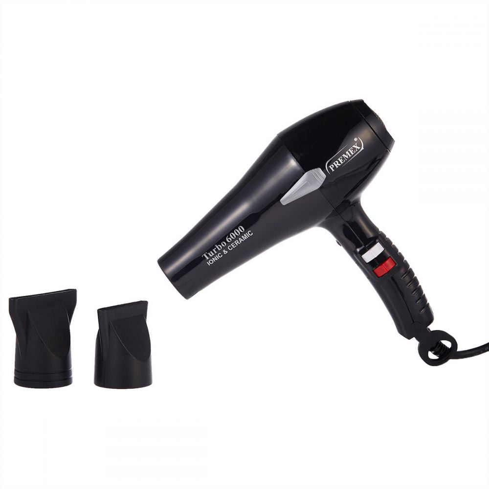 Premex Turbo 6000 - Hair Dryer, Ionic & Ceramic Professional salon Blow dryer