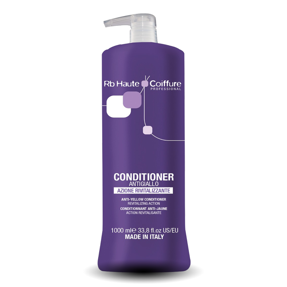 Renee blanche silver conditioner, purple conditioner for anti yellow- 1000 ml- Italy