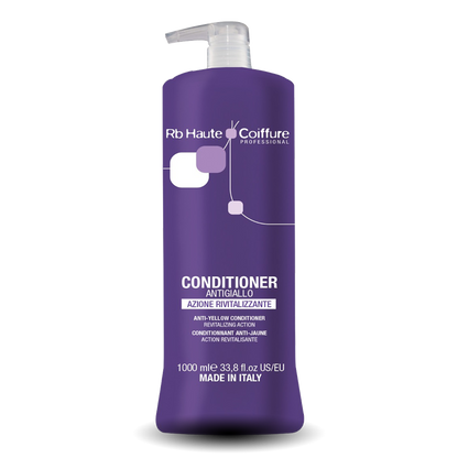 Renee blanche silver conditioner, purple conditioner for anti yellow- 1000 ml- Italy