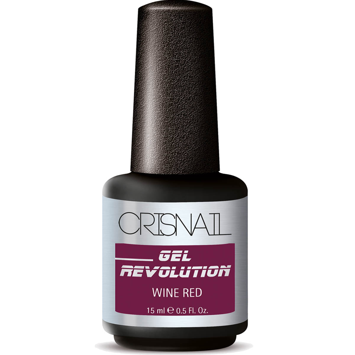 Crisnail Gel Revolution Gel Polish, Wine Red Gel Nail Polish-15ml