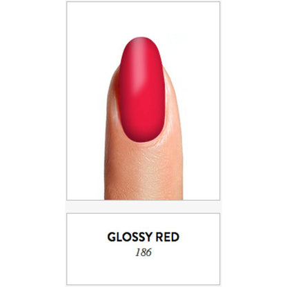 Crisnail Glossy Red Nail Polish, 14ml