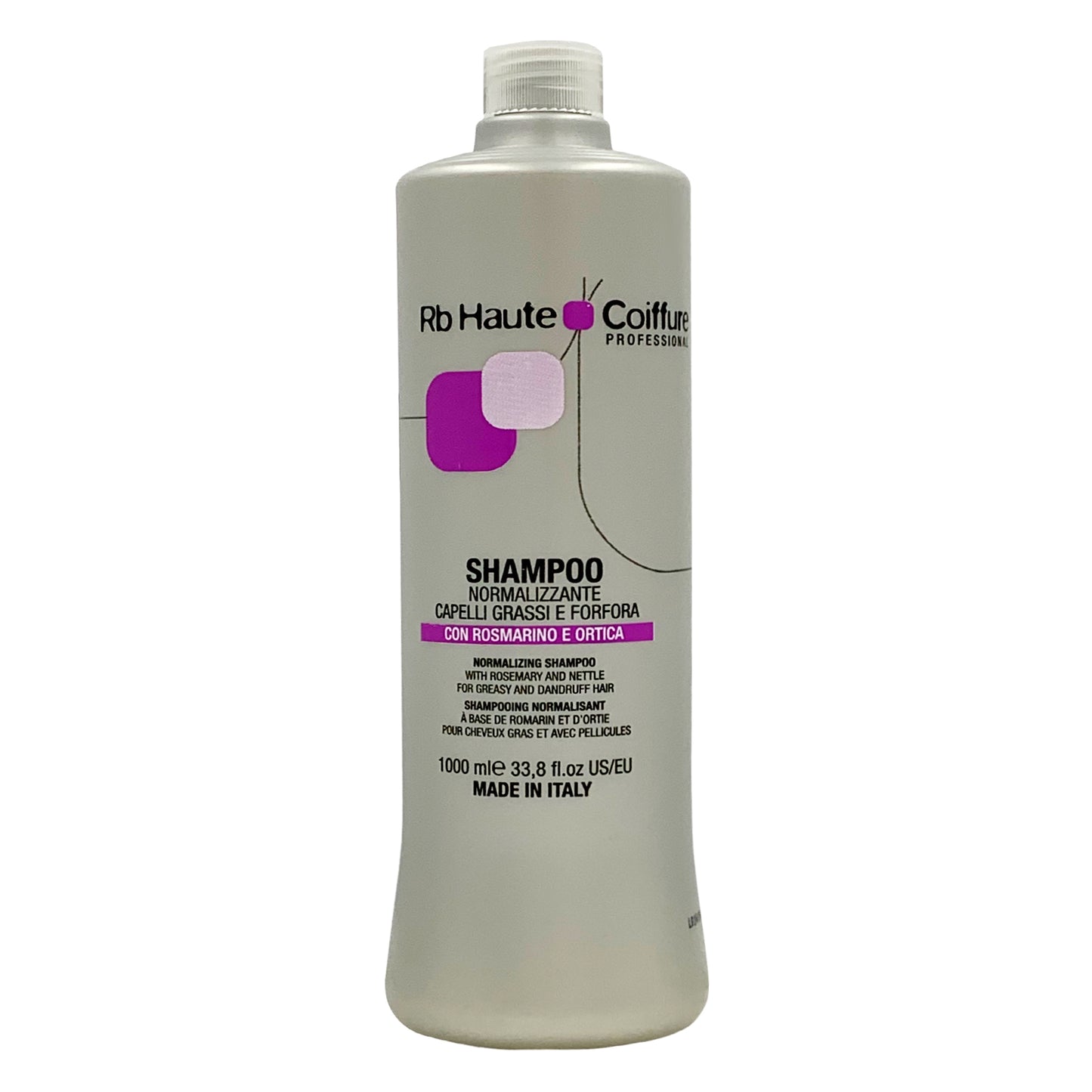 Normalizing Shampoo with Rosemary and Nettle Extract - Renee Blanche, Italy - 1000ml