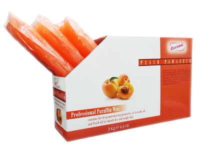 Corona Peach Paraffin Wax-3 Kg