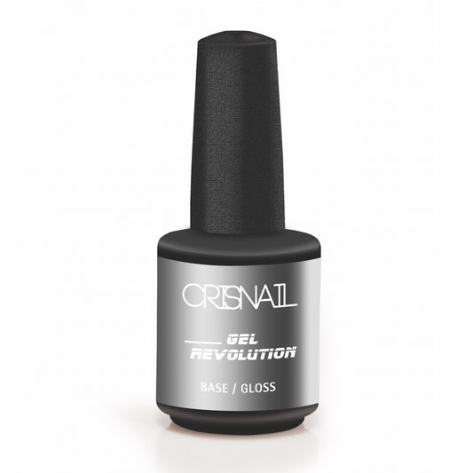 Crisnail Gel Revolution Gel Polish Base coat & top Coat (2 In 1)-15m