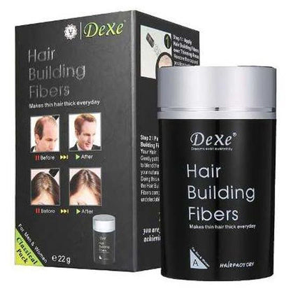 Dexe Hair Building Fibers, Black 22g