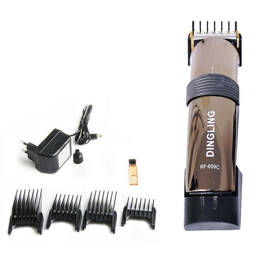 Rf-609C Dingling Electro Plating Hair Clipper Hair Trimmer for Male