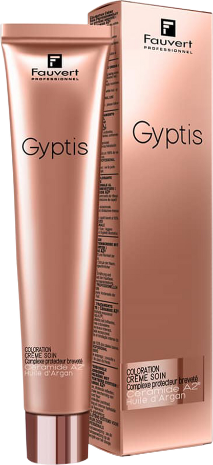 Fauvert Gyptis Hair color, Hair dye, 5/771 Marron Glace 100ml- France